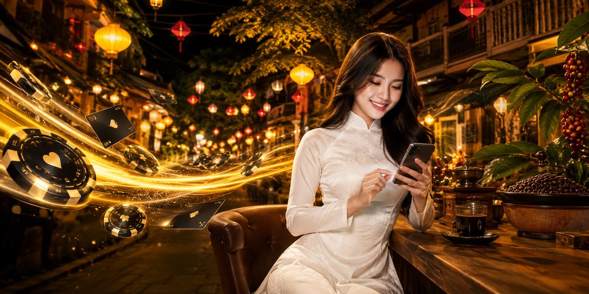 Người dùng Hà Nội trải nghiệm casino trên điện thoại với áo dài truyền thống